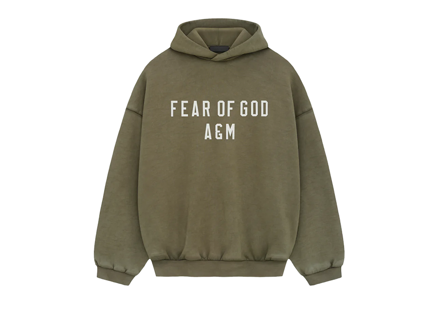 Fear of God Heavy Fleece Hoodie Military (Pre-Owned)