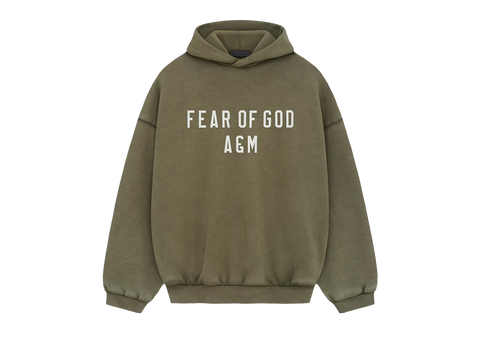 Fear of God Heavy Fleece Hoodie Military (Pre-Owned)