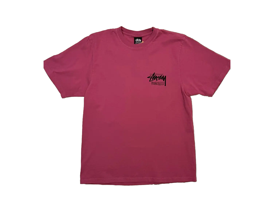 Stussy Honolulu Tee Magenta