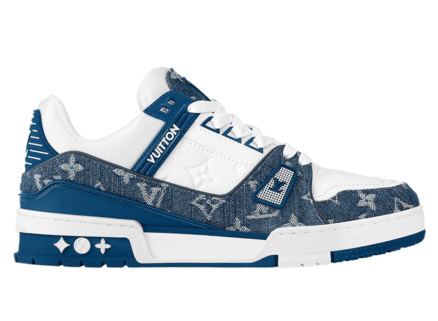 Louis Vuitton LV Trainer Sneaker Blue (Pre-Owned)