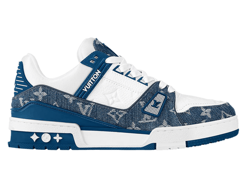 Louis Vuitton LV Trainer Sneaker Blue (Pre-Owned)