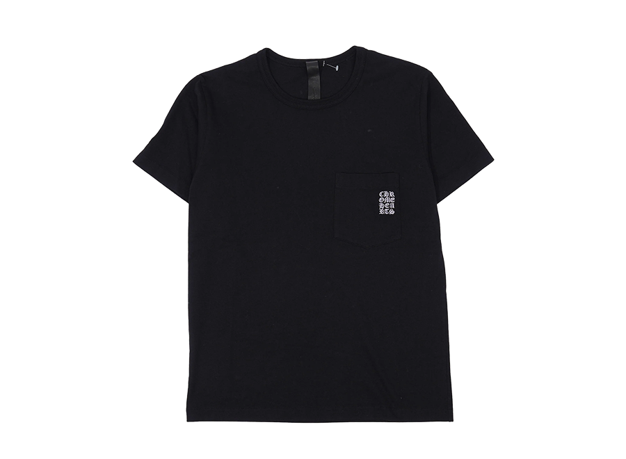 Chrome Hearts Eye Chart Logo Embroidered Tee (Pre-Owned)