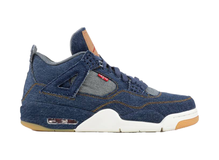 Jordan 4 Retro Levi's Denim (Tag with Levi's Logo)