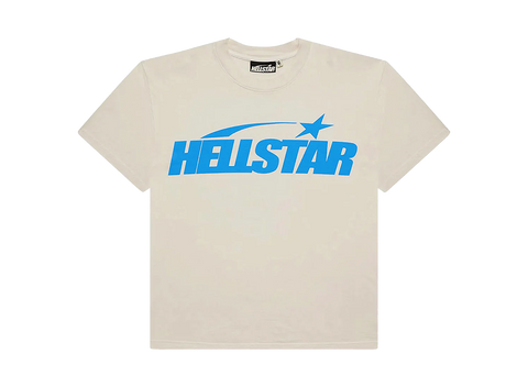 Hellstar Classic T-Shirt Regular (White/Blue) (Pre-Owned)