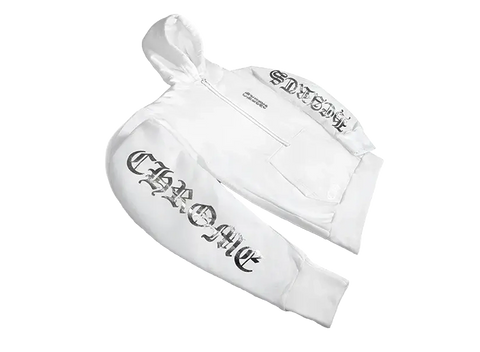 Chrome Hearts White Foil Hoodie