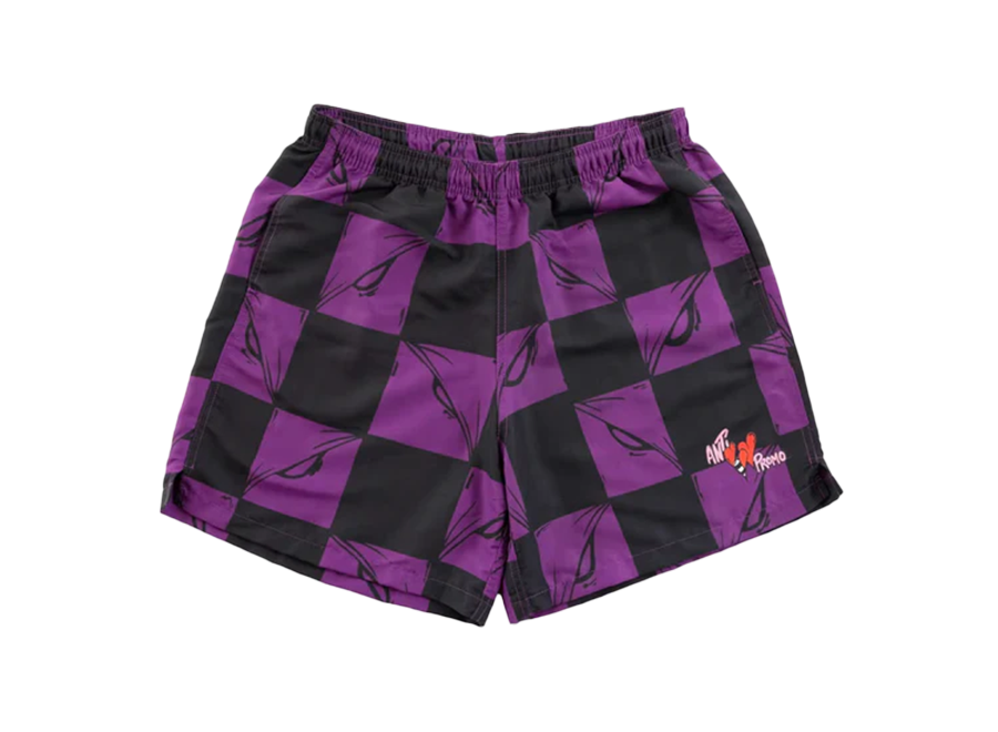 MattyBoy Anti Promo Nylon Shorts Purple