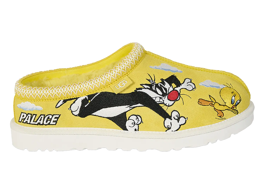 Ugg Tasman Slipper Palace x Looney Tunes Yellow