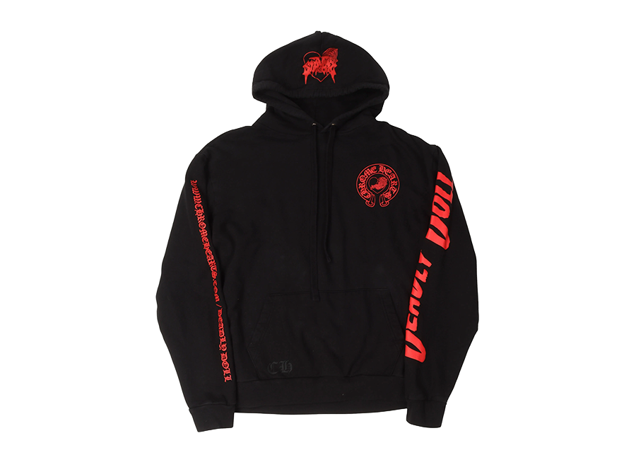 Chrome Hearts Jesse Jo Stark Deadly Doll Horseshoe Hoodie (Pre-Owned)