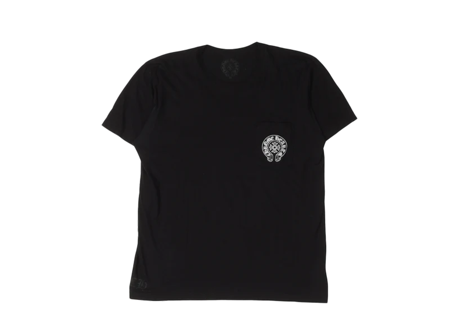 Chrome Hearts  St. Barths Exclusive Horseshoe Logo Short Sleeve Tee Shirt (Pre-Owned)