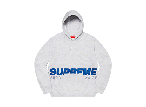 Supreme Best Hooded Sweatshirt Grey (Pre-Owned)