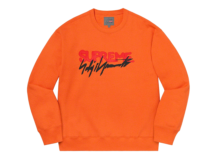 Supreme Yohji Yamamoto Crewneck Orange