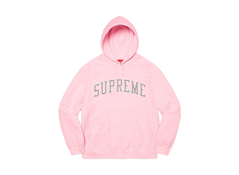 Supreme Studded Arc Hoodie Light Pink (Pre-Owned)