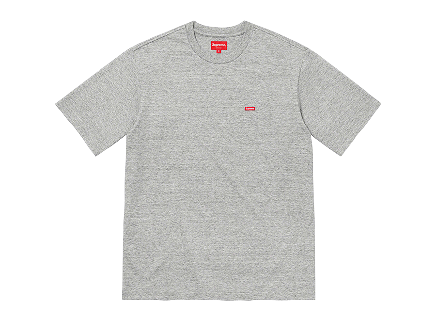 Supreme Small Box Logo Tee Shirt Grey (Pre-Owned)