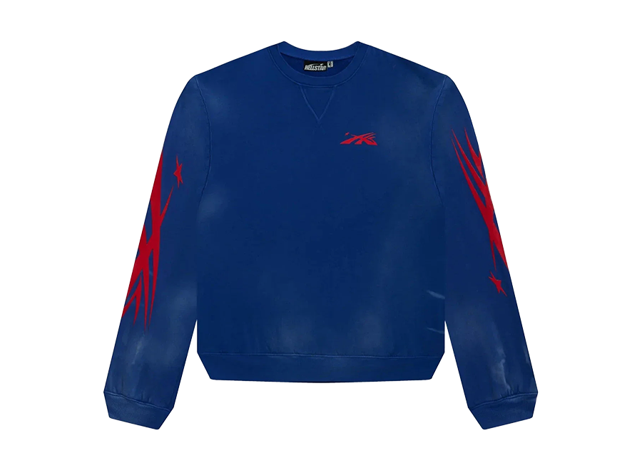 Hellstar Sport Logo Crewneck Blue (Pre-Owned)