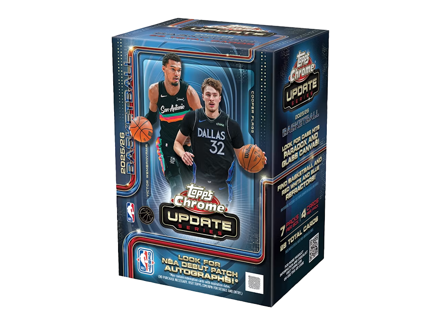 2025-26 Topps Chrome Update Basketball Value Box