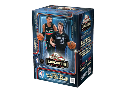 2025-26 Topps Chrome Update Basketball Value Box
