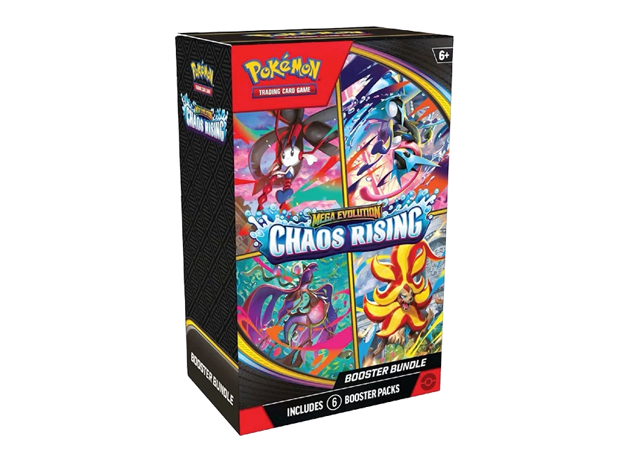 2026 Pokémon Mega Evolution Chaos Rising Booster Bundle