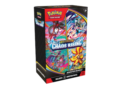 2026 Pokémon Mega Evolution Chaos Rising Booster Bundle