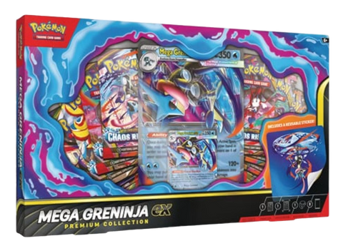 2026 Pokémon Mega Evolution Mega Greninja Ex Premium Collection