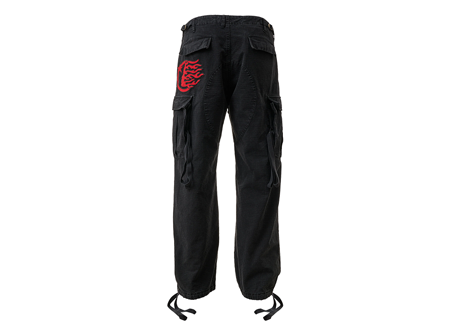 Hellstar Canvas Cargos Black