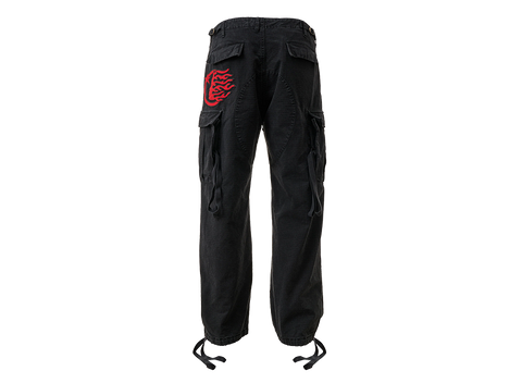 Hellstar Canvas Cargos Black
