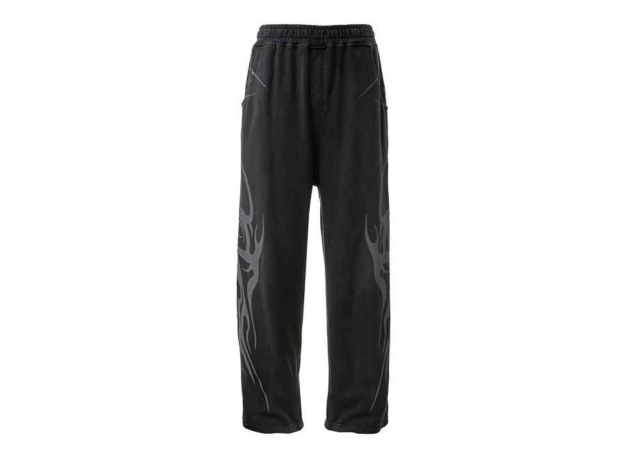 Hellstar Tribal Flame Sweatpants Black (Pre-Owned)