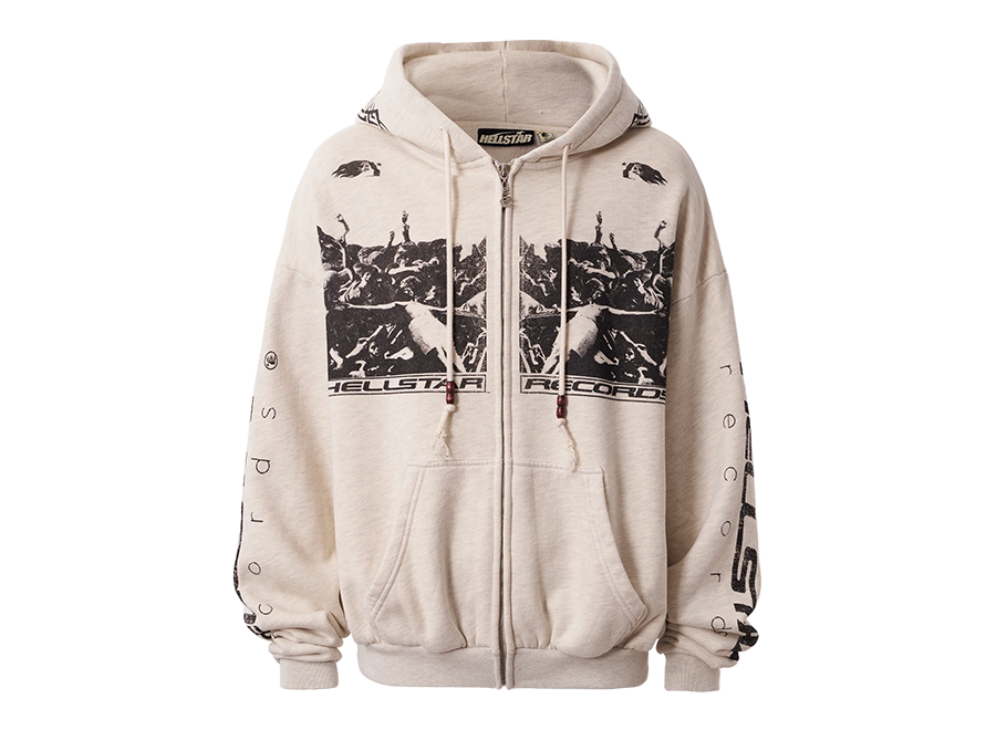 Hellstar Moshpit Zip Up Hoodie
