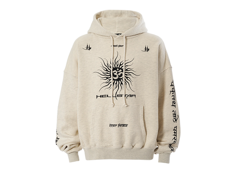 Hellstar Oatmeal Hoodie