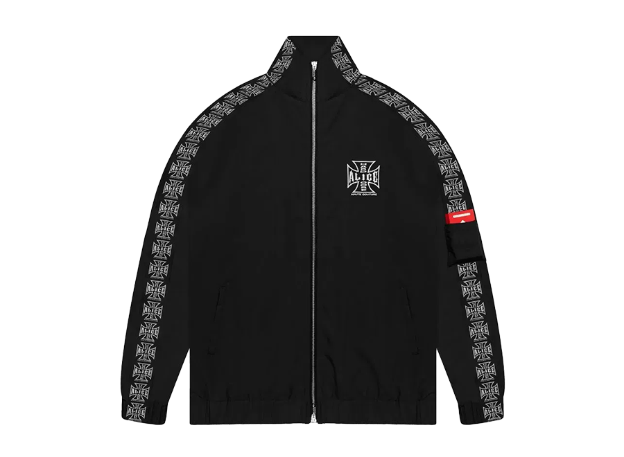 Alice Hollywood Zip Up Track Jacket Black (Pre-Owned)