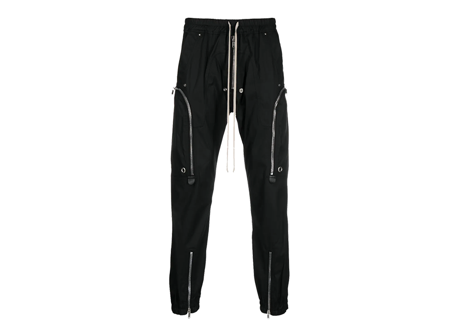 Rick Owens zip-pockets organic-cotton trousers