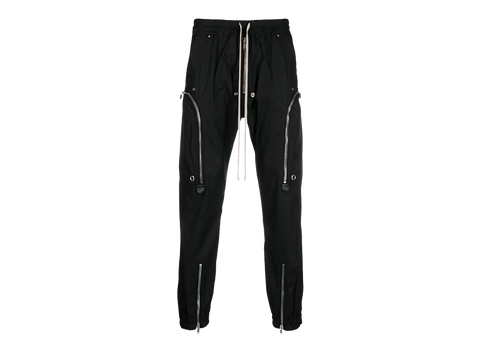 Rick Owens zip-pockets organic-cotton trousers