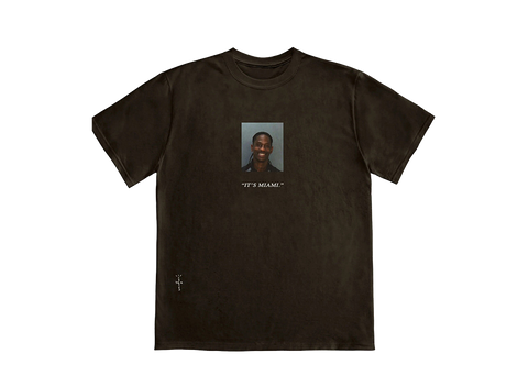 Travis Scott Miami Mugshot T-Shirt (Pre-Owned)