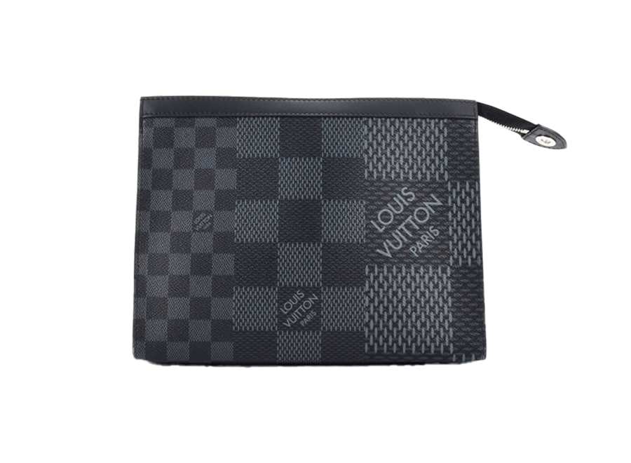 Louis Vuitton Pochette Voyage mm Damier Graphite Bag (Pre-Owned)