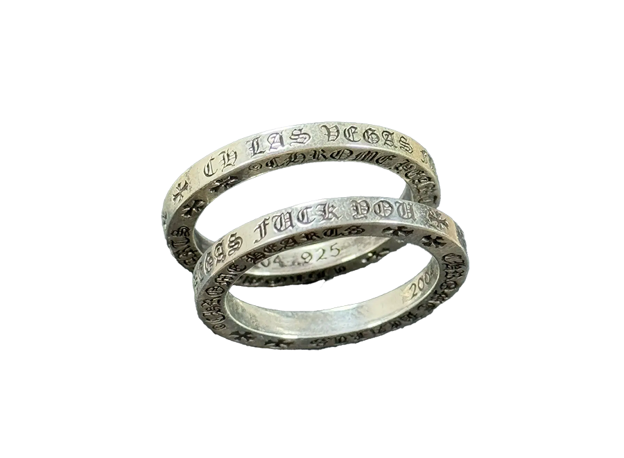 Chrome Hearts "C.H. Las Vegas F.U." Spacer Ring