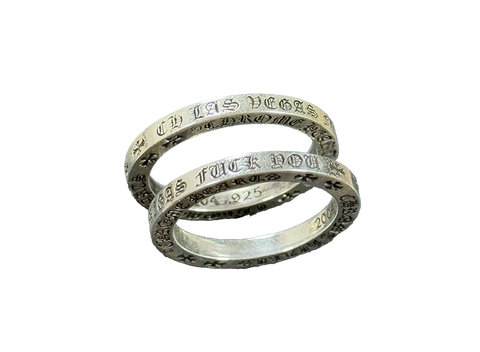 Chrome Hearts "C.H. Las Vegas F.U." Spacer Ring