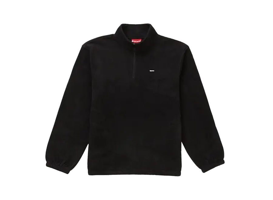 Supreme Polartec Zip Pullover Fleece Black