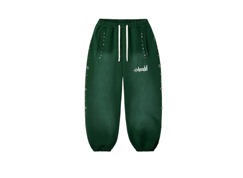 HMDD Flower Studded Scrunch Sweatpants (Pre-Owned)