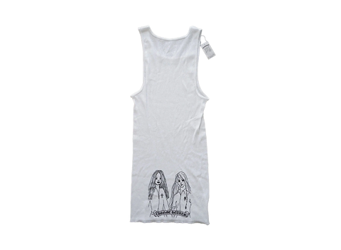 Chrome Hearts Mayumi Ribbed Tank Top White (Pre-Owned)