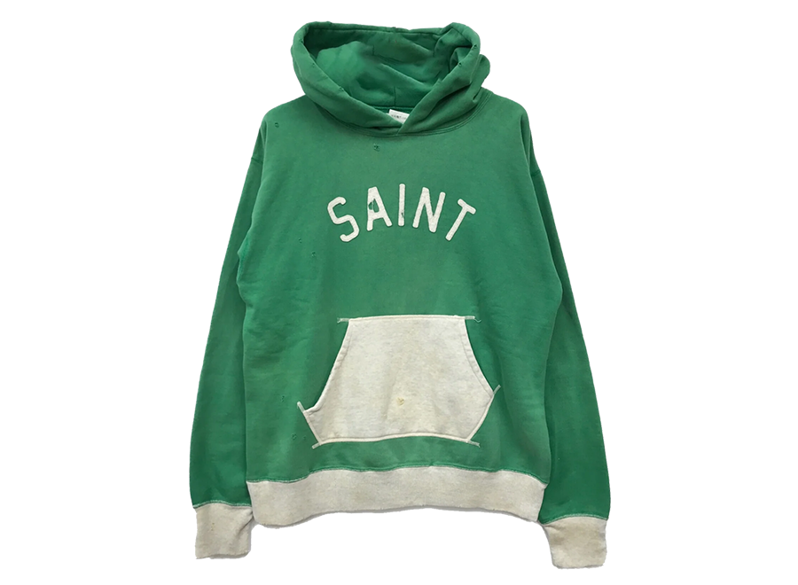 Saint Michael Holy Relics Felt Hoodie