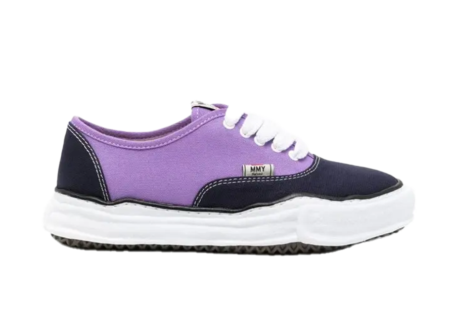 Maison Mihara Baker Canvas Low Top Purple (Pre-Owned)