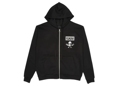 Chrome Hearts Foti Tic Tac Toe Zip-Up Hoodie (Pre-Owned)