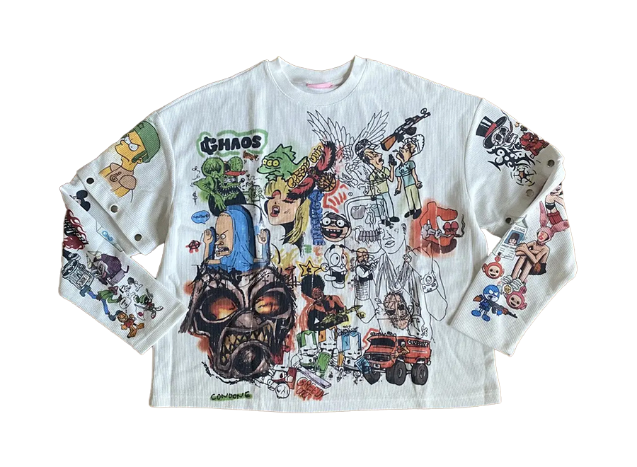 Greedy Unit x Condone Detachable Thermal Longsleeve T-Shirt