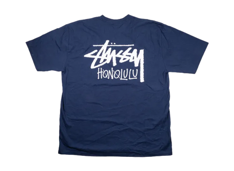 Stussy Honolulu Tee Navy (Pre-Owned)