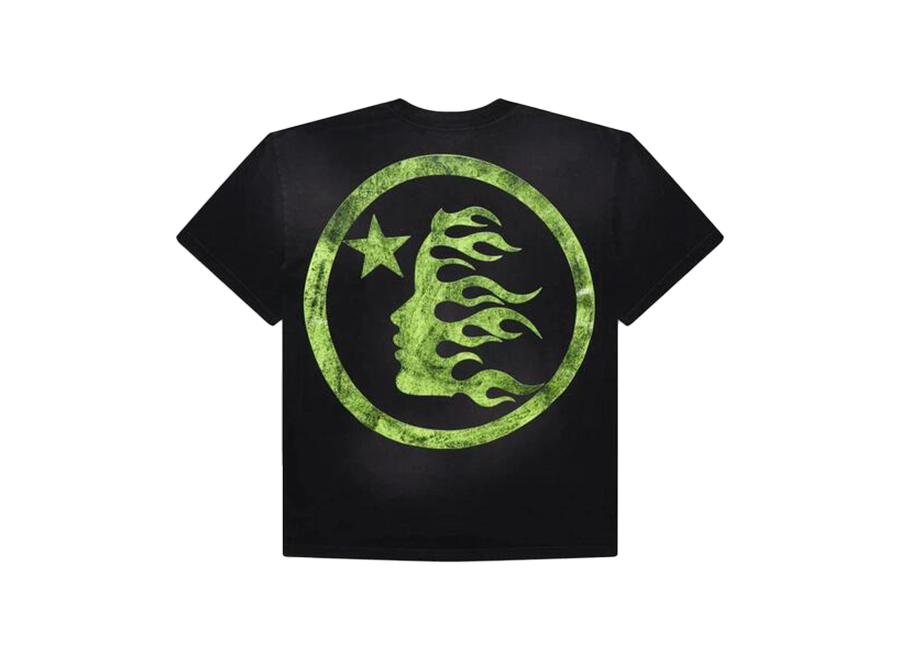 Hellstar Classic T-Shirt (Gel Print) Black/Green (Pre-Owned)