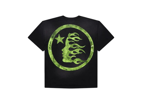 Hellstar Classic T-Shirt (Gel Print) Black/Green (Pre-Owned)