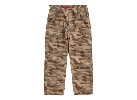 Supreme Cargo Pant Tan Box Logo Camo (Pre-Owned)