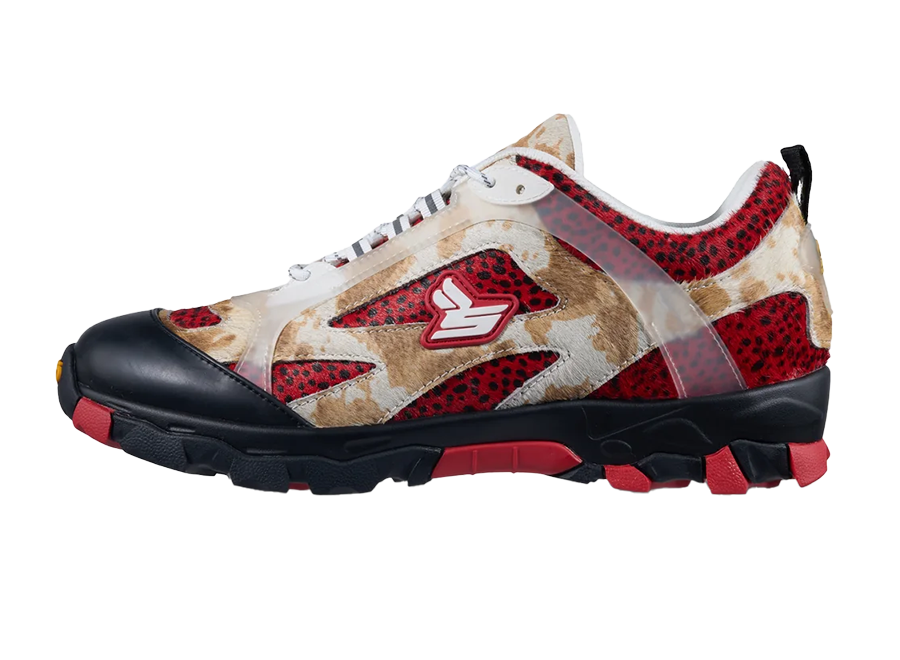 Sicko Hicking Shoes Cheetah White