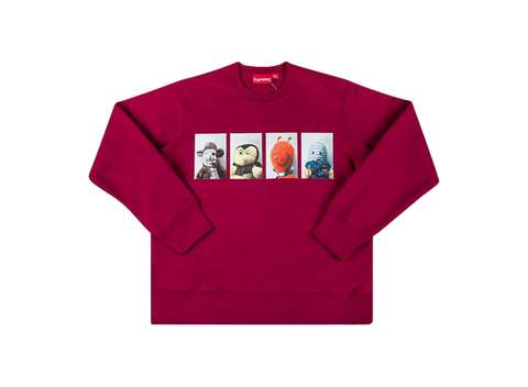 Supreme Mike Kelley AhhYouth! Crewneck Sweatshirt Dark Magenta (Pre-Owned)
