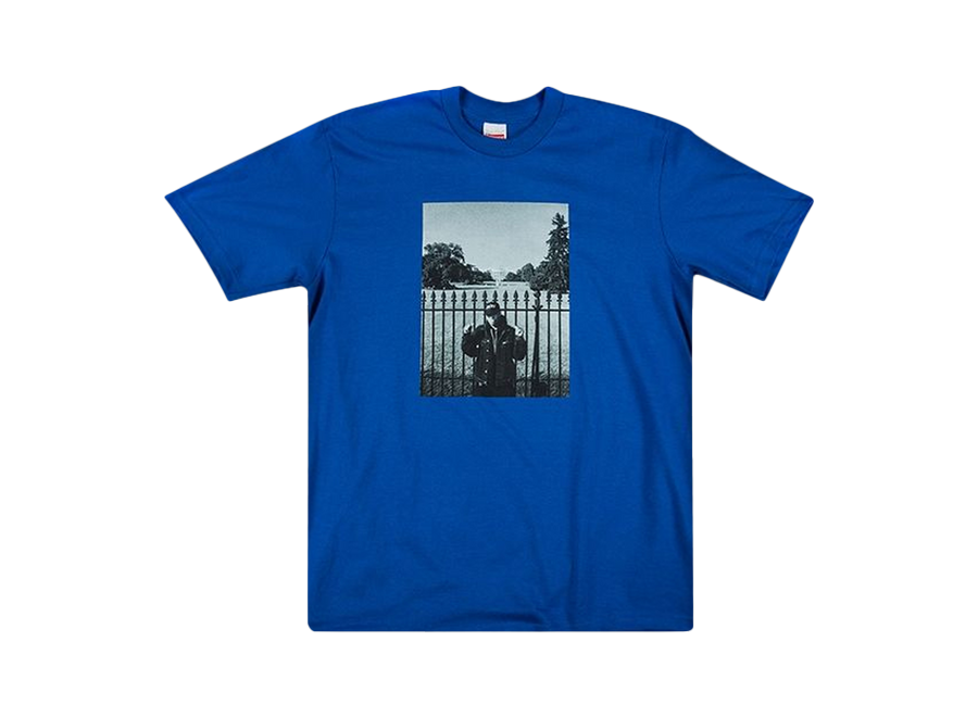 Supreme x Undercover x Public Enemy Whitehouse T-Shirt Royal Blue