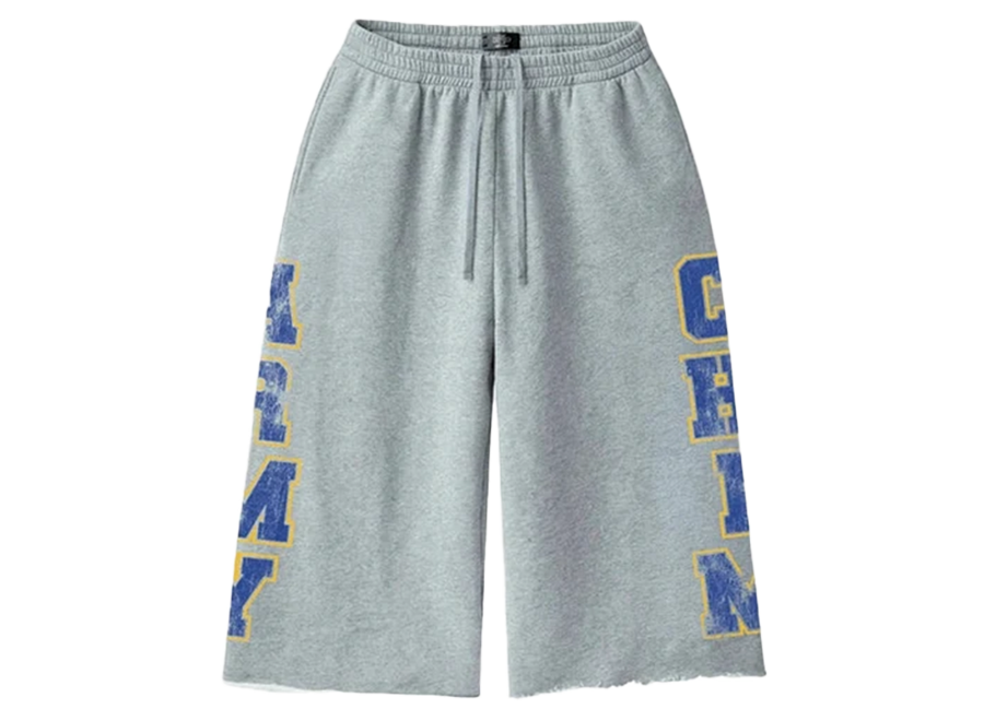 HMDD 3/4 Chim Shorts Grey Blue/Yellow